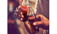 Coca Cola bouteille verre 33cl normal